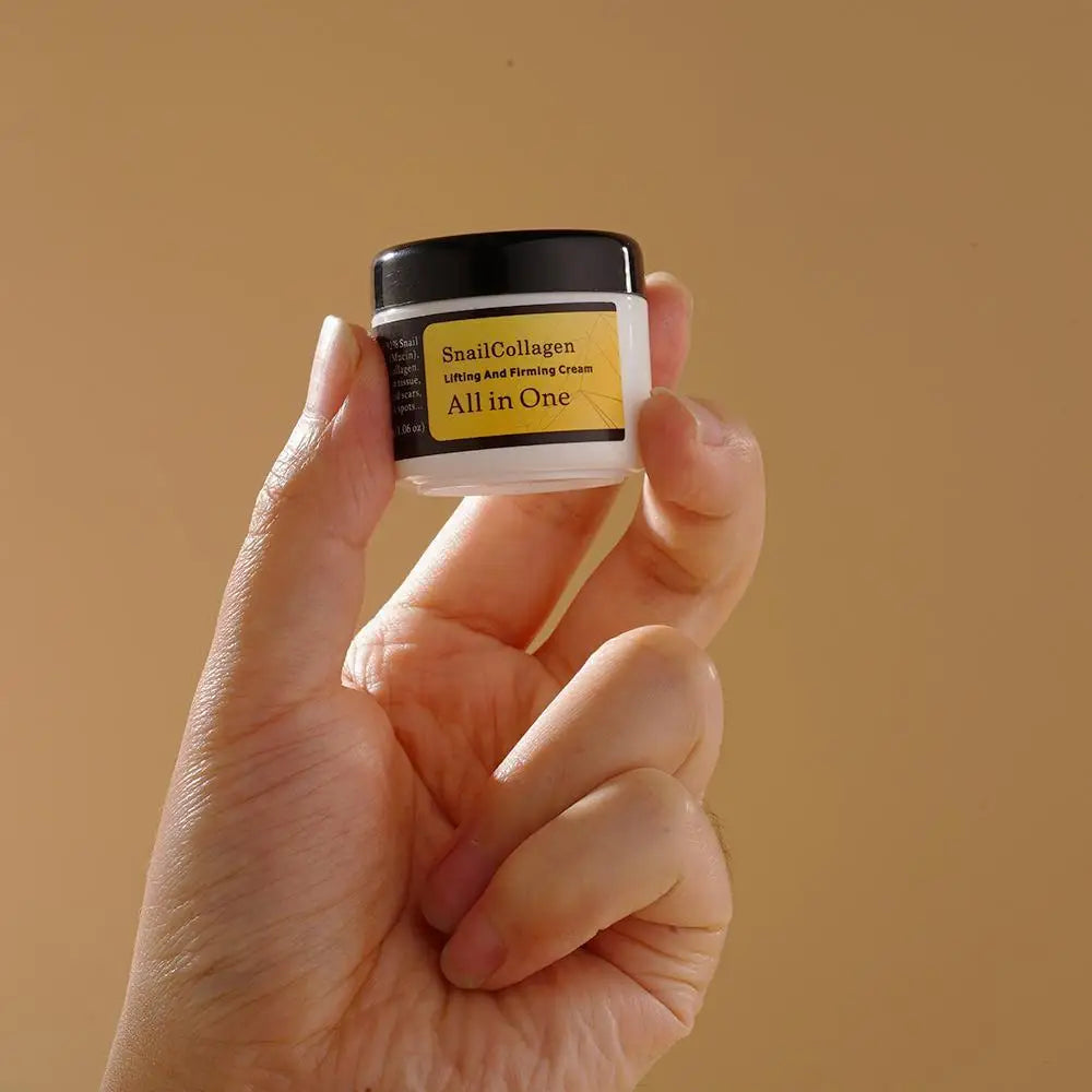 Crema facial de colágeno de caracol, esencia reparadora, hidratante, reafirmante, suavizante y nutritiva, cosmética coreana para el cuidado de la piel.