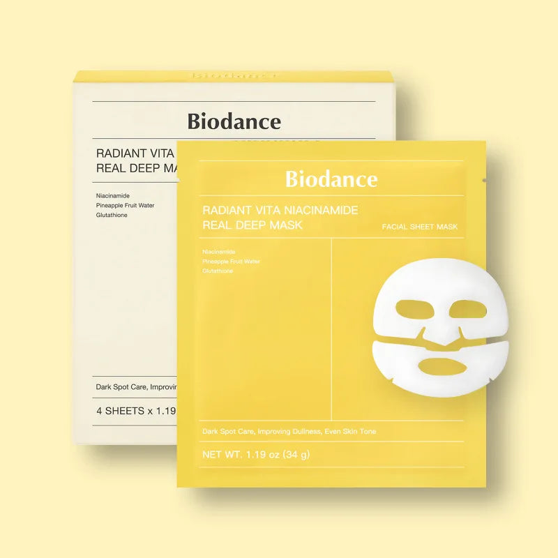 Mascarilla de gel hidratante profunda con biocolágeno BIODANCE, hidratación nocturna, reduce los poros, mejora la elasticidad e hidratación profunda.