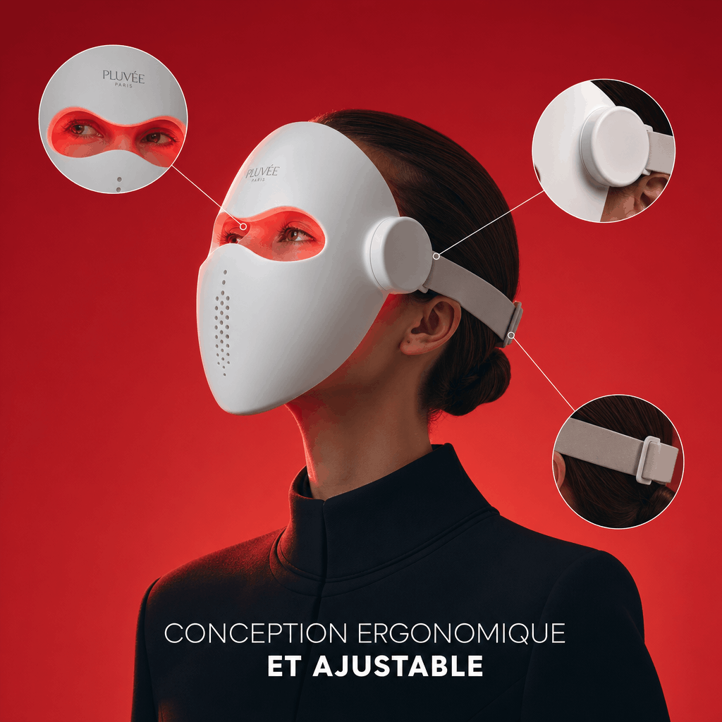 Masque LED Visage AuraSkin P850 | Pluvée Paris