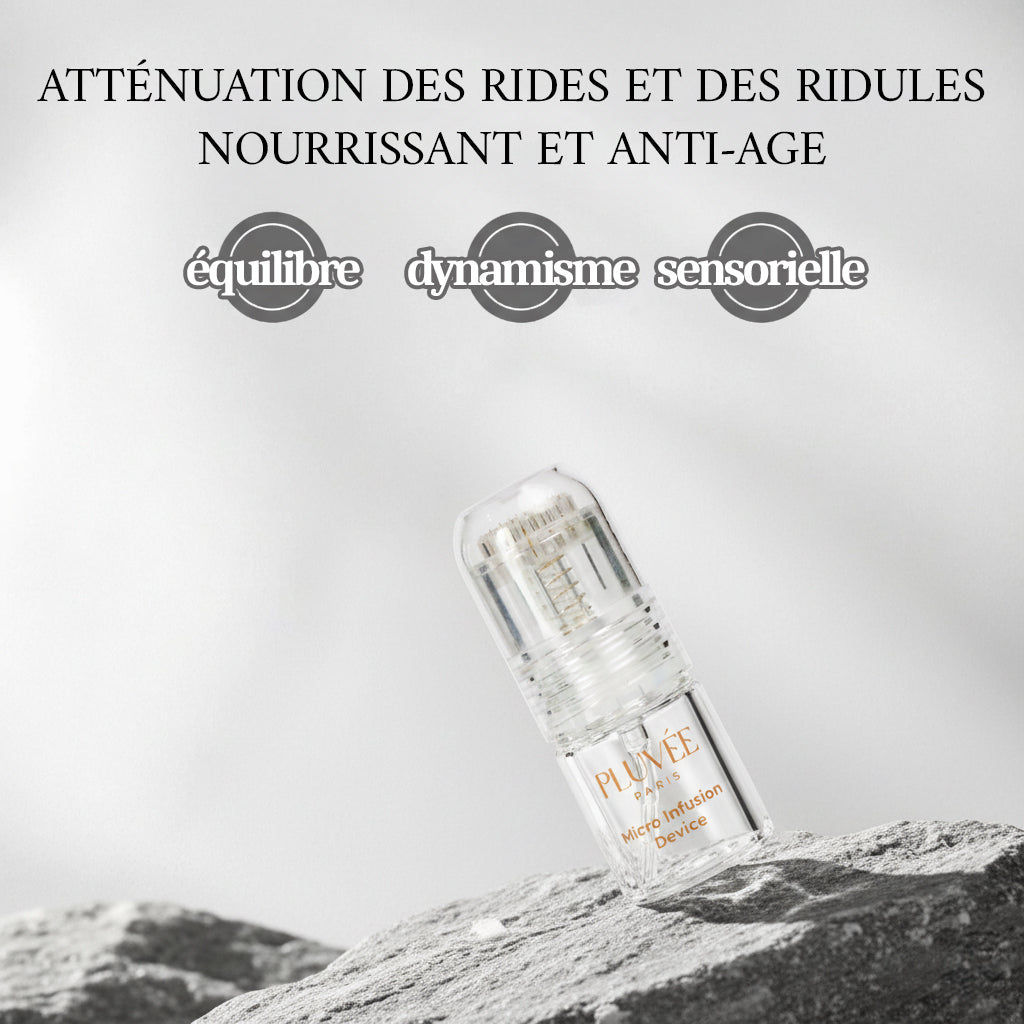 Avantages de l’infusion de collagène : peau repulpée, rebondie et visiblement rajeunie.