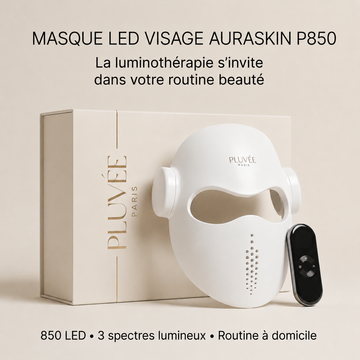 Masque LED Visage AuraSkin P850 | Pluvée Paris