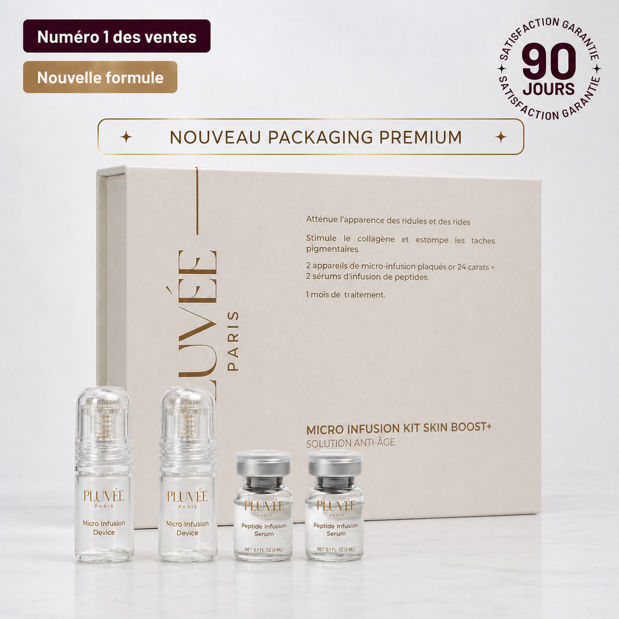 Micro-Infusion Kit Skin Boost+ | Pluvée Paris