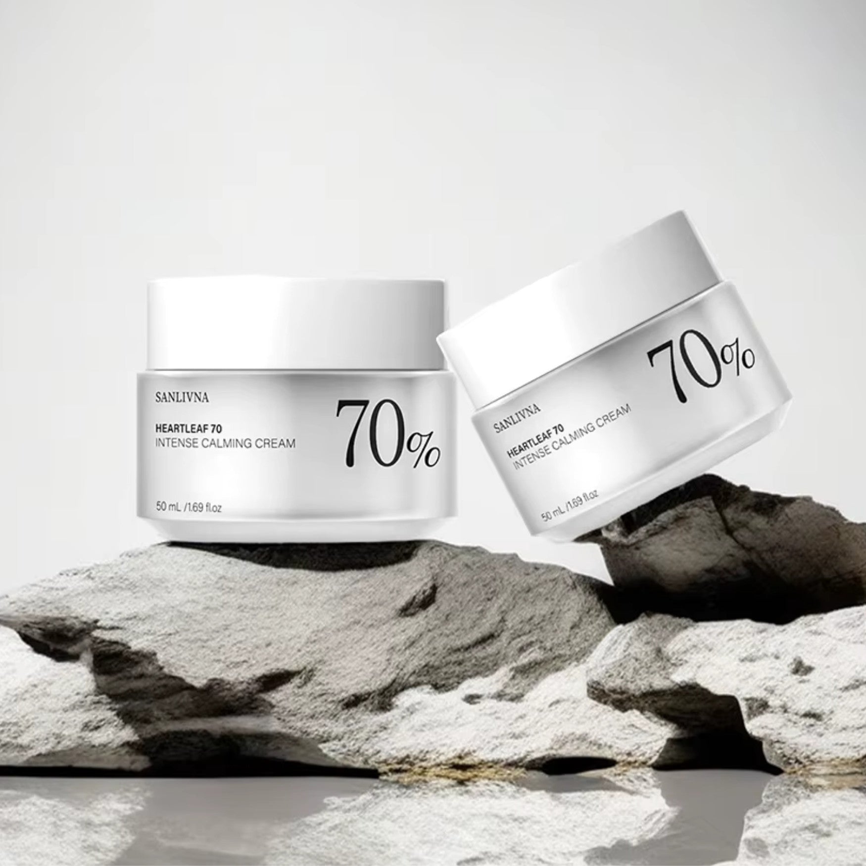 Texture gel-crème Heartleaf 70 hydratante et calmante