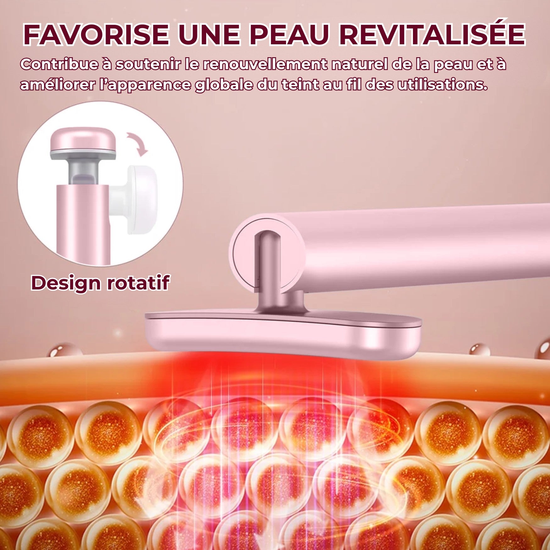 Lumière rouge thérapeutique favorisant la régénération cellulaire et la réduction des signes du vieillissement