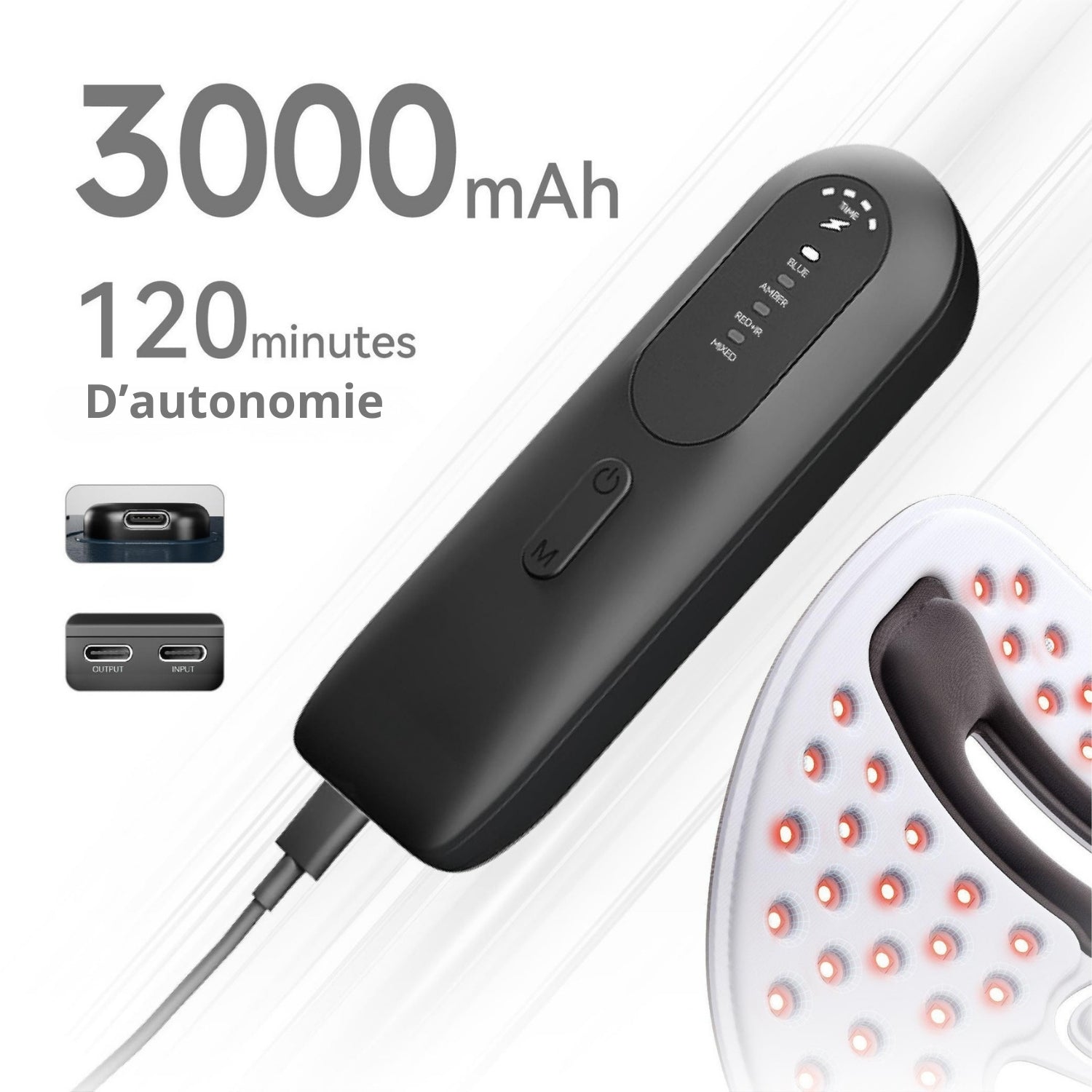 Batterie 3000 mAh de la télécommande pour une utilisation sans fil